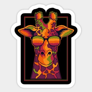 Giraffe Sticker